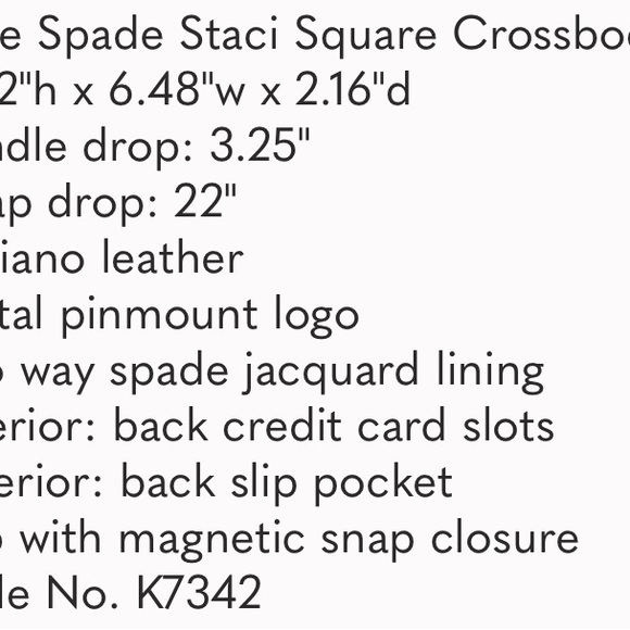 Kate Spade Black Leather Handbag - Picture 5 of 5